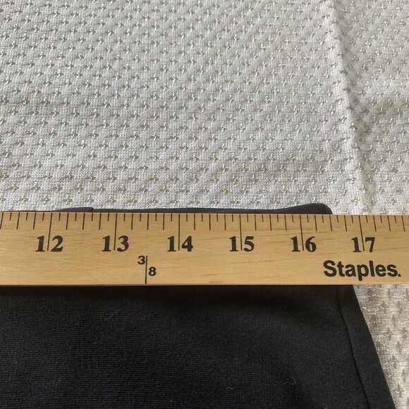 Eileen Fisher Black Pull On Pants Ankle Medium Rayon Nylon Spandex Blend Career - Picture 5 of 9